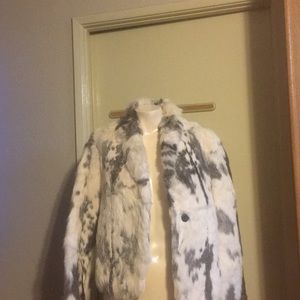 Rabbit fur jacket